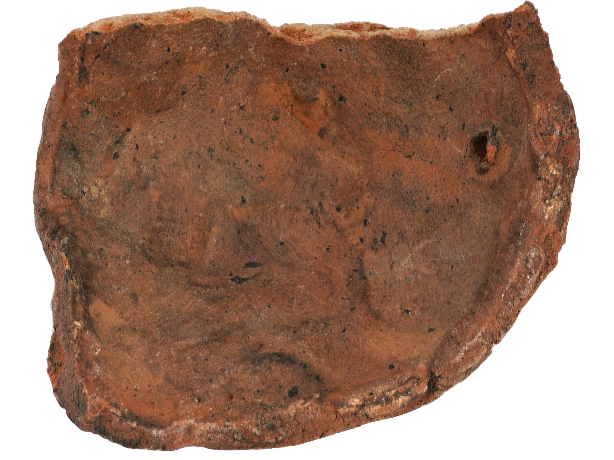 FRAGMENT OF AN ANCIENT ROMAN TERRACOTTA MASK PIC-5