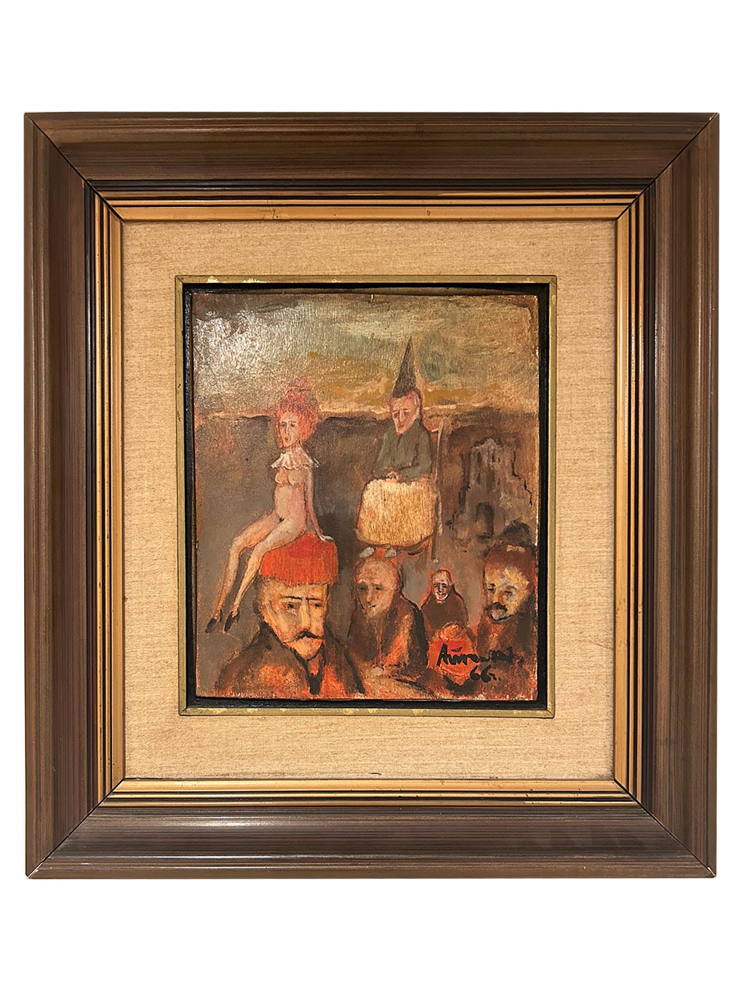 1966 RUSSIAN OIL PAINTING BY ALEXANDER TYSHLER PIC-0