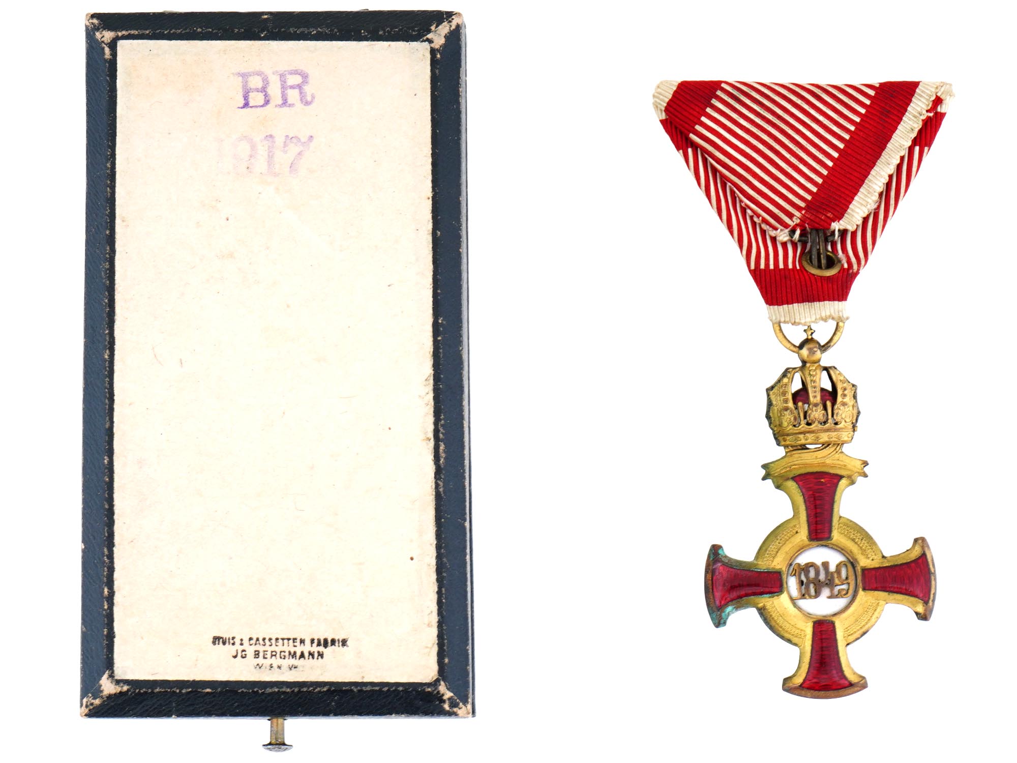 KNIGHTS CROSS IMPERIAL ORDER LEOPOLD OF AUSTRIA PIC-2