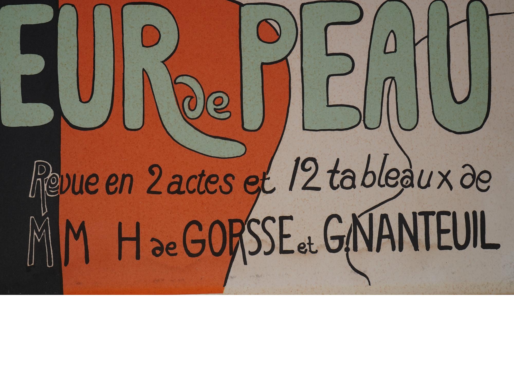 1904 FRENCH SCALA A FLEUR DE PEAU POSTER BY SEM PIC-3