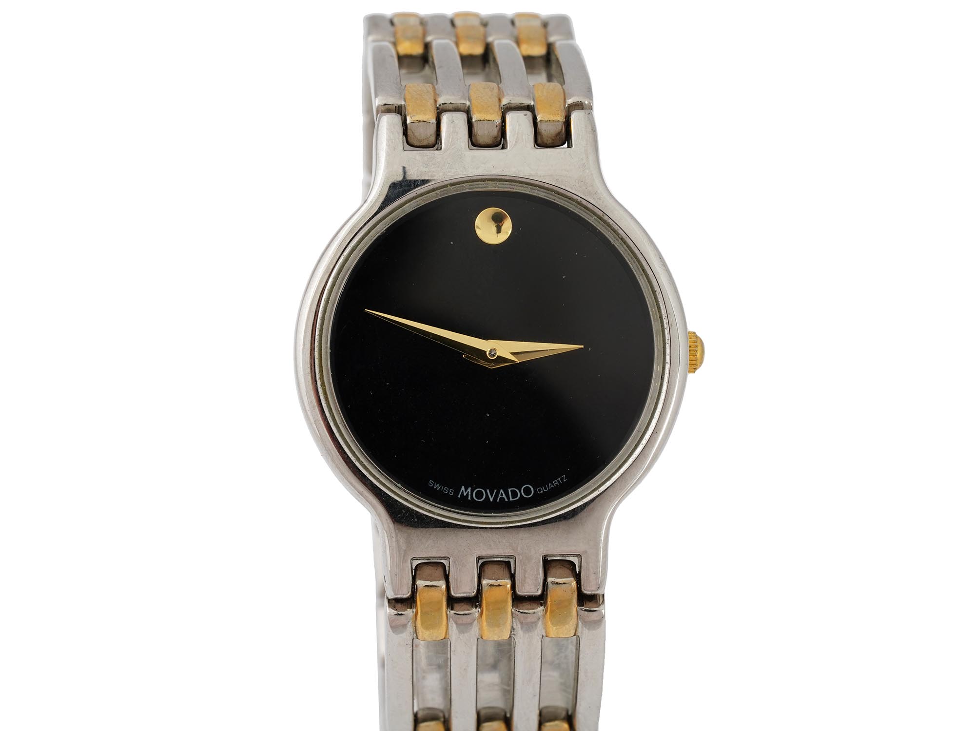 MOVADO SWISS LADIES STAINLESS STEEL WRISTWATCH PIC-4