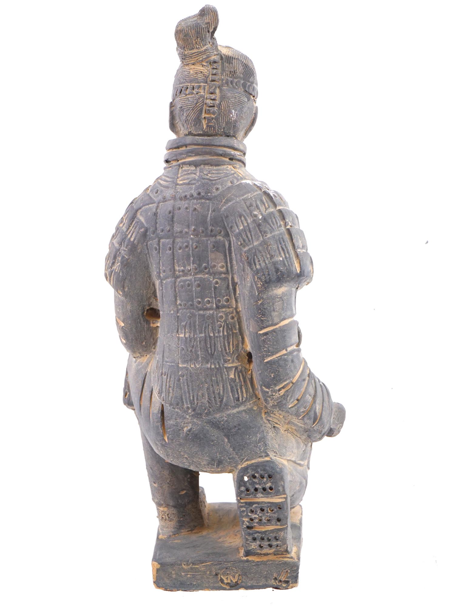 CHINESE KNEELING ARCHER TERRACOTTA WARRIOR SCULPTURE PIC-2