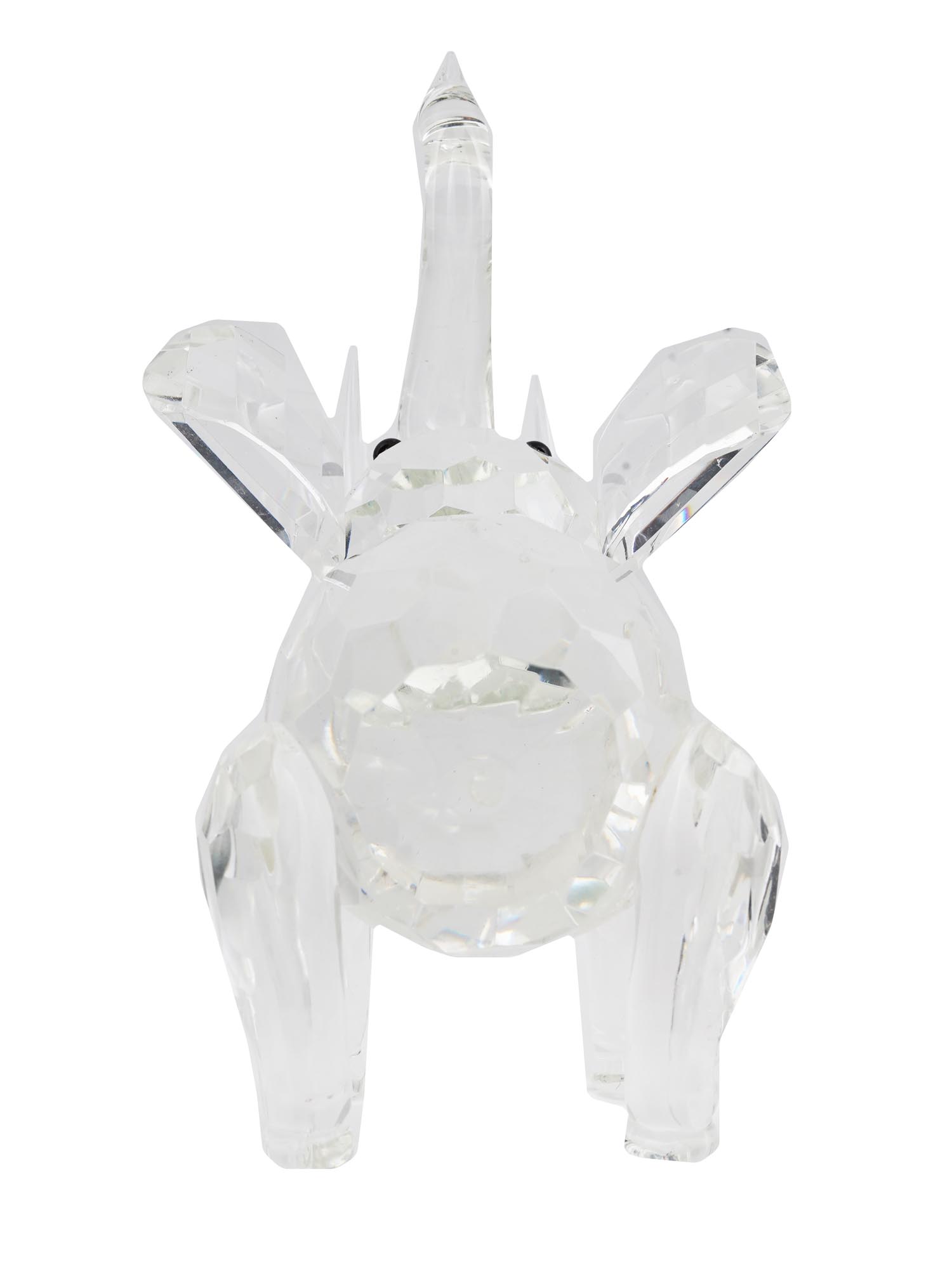 MINIATURE SWAROVSKI CRYSTAL ELEPHANT FIGURINE PIC-4