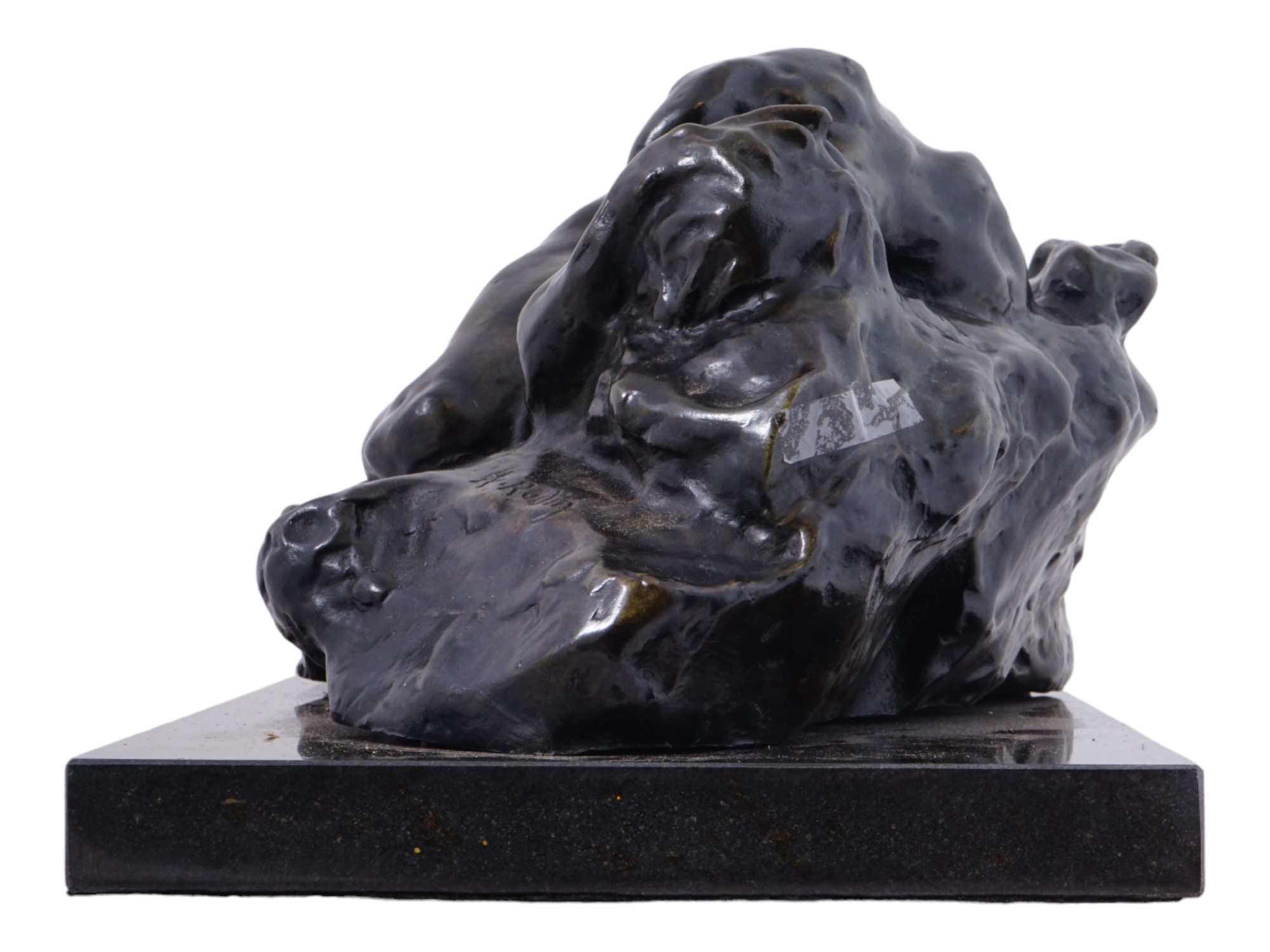 AFTER AUGUSTE RODIN FRENCH BRONZE SCULPTURE PIC-2