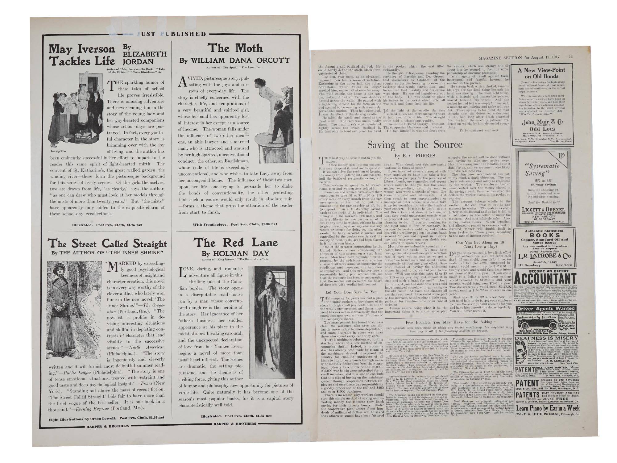 VINTAGE COCA COLA ARTICLE PAGES AND ADVERTISING PIC-1