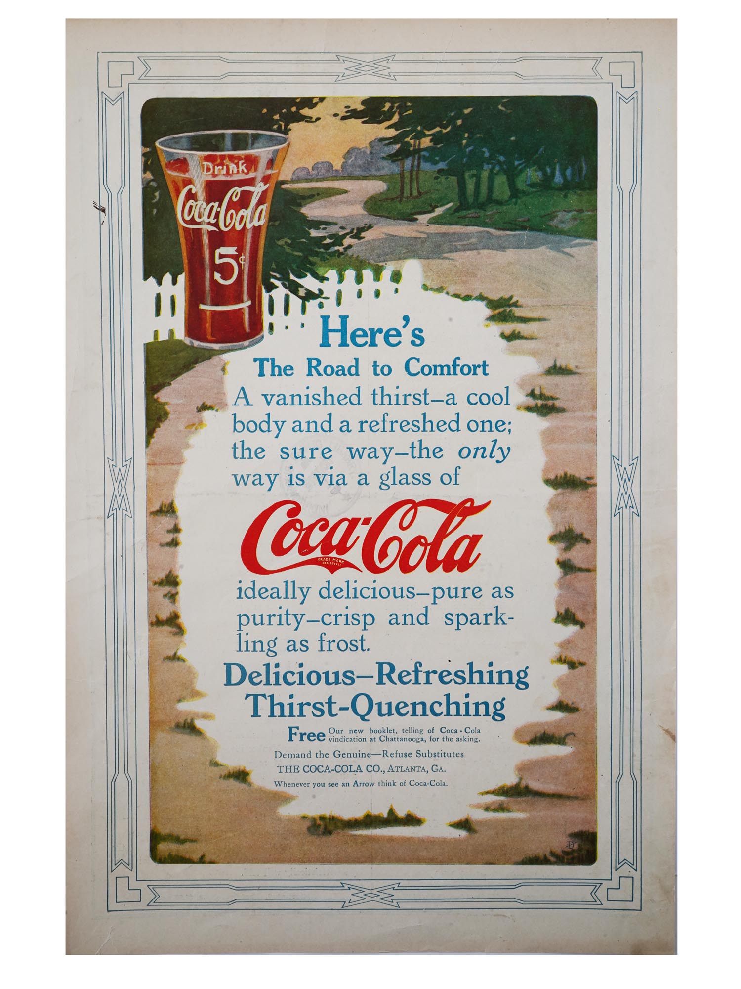VINTAGE COCA COLA ARTICLE PAGES AND ADVERTISING PIC-2