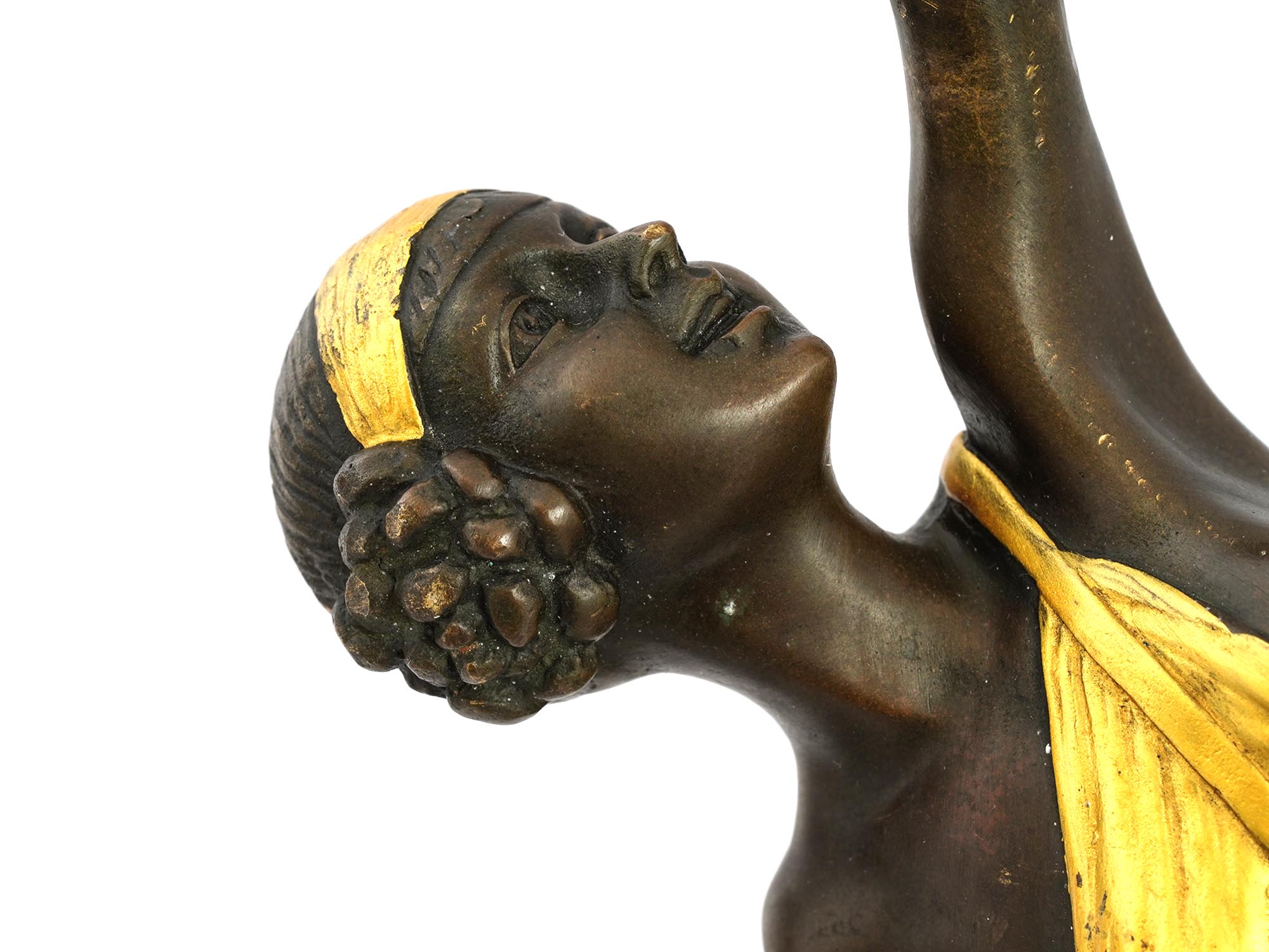 FRENCH ART DECO BRONZE SCULPTURE AFTER PIERRE FAGUAYS PIC-7