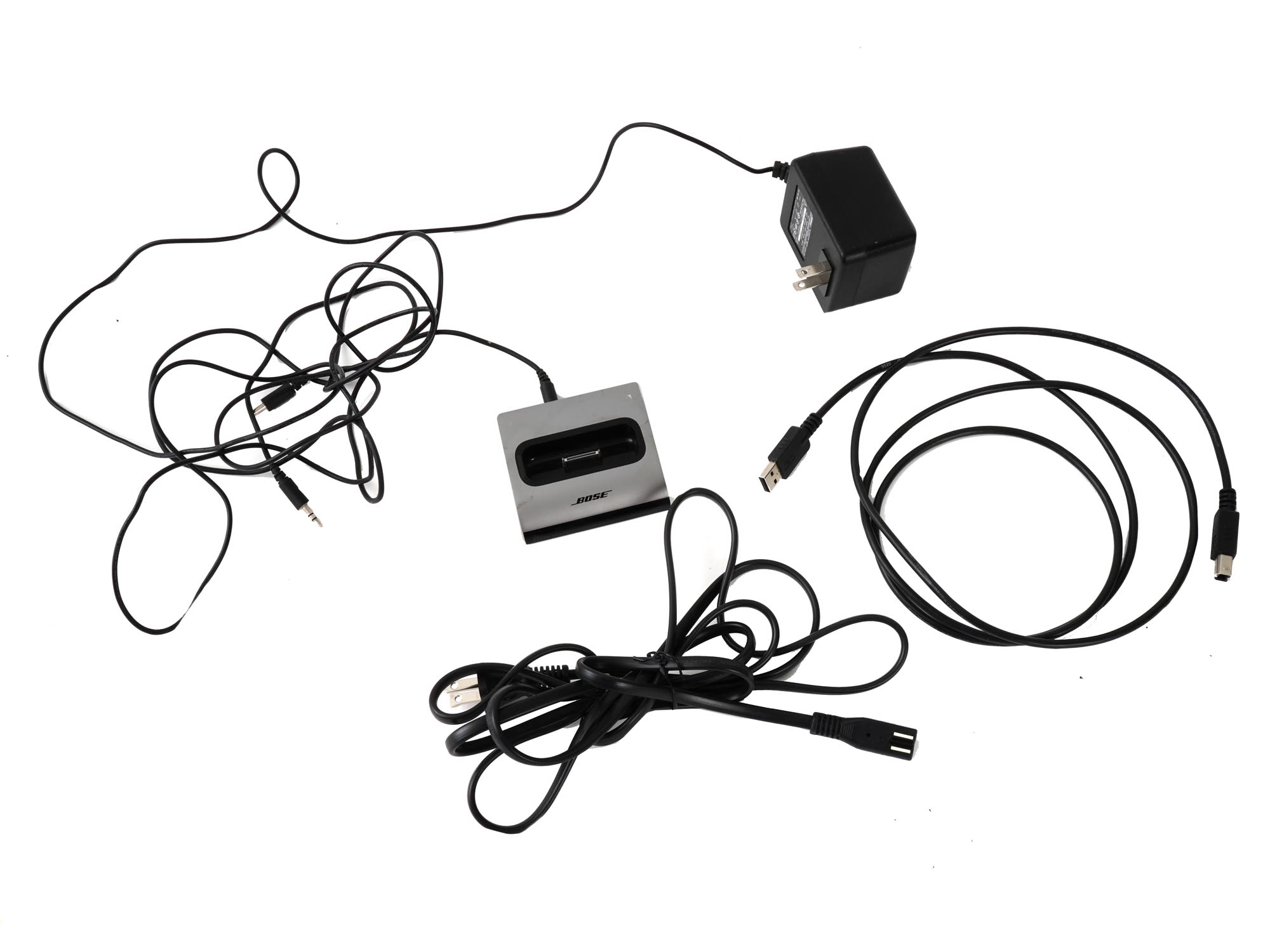 BOSE WAVE MUSIC SYSTEM III WITH WIRES AND PAPERS PIC-4