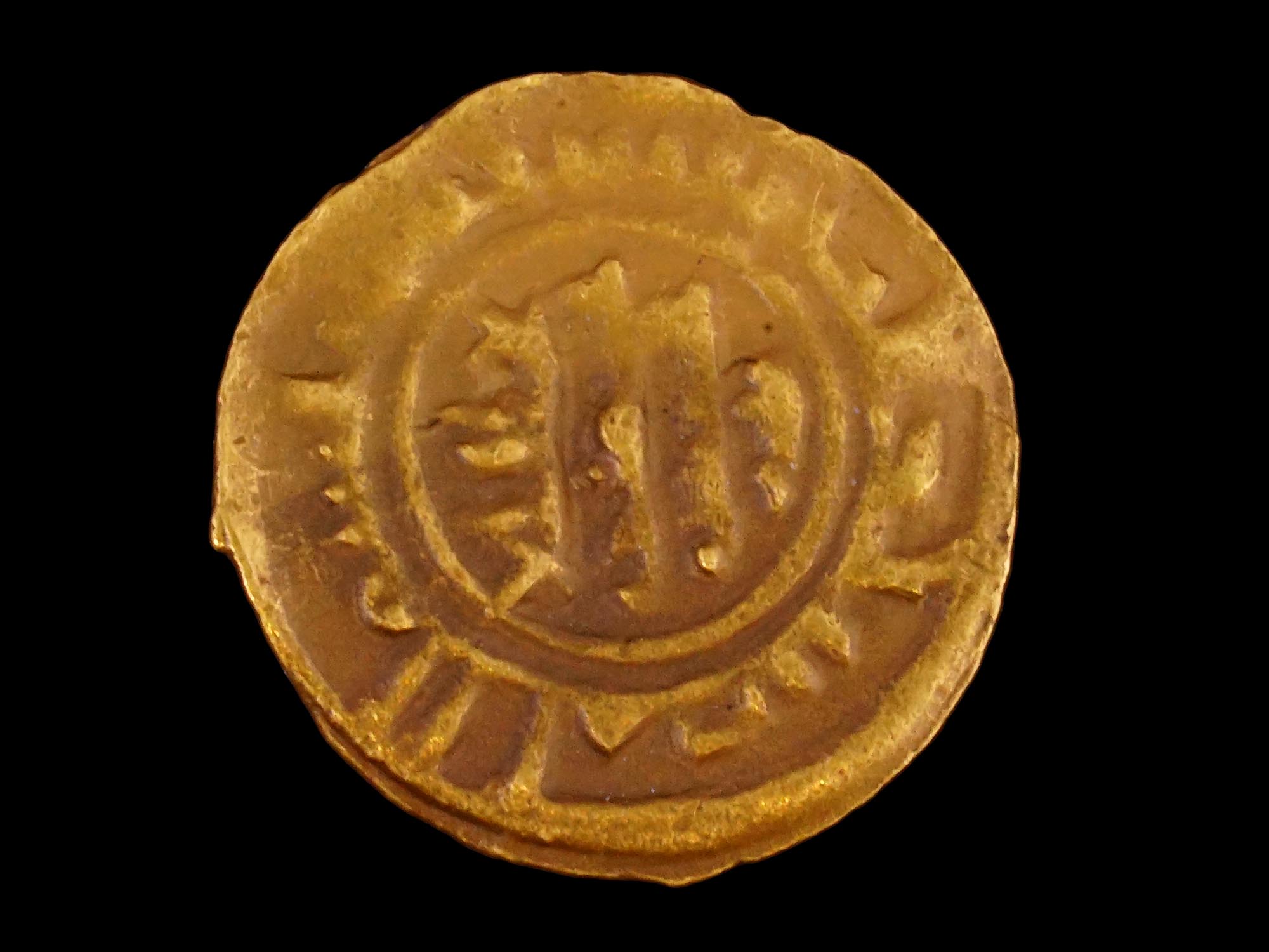 PERSIAN SAFFARID DYNASTY FRACTIONAL DINAR GOLD COIN PIC-0