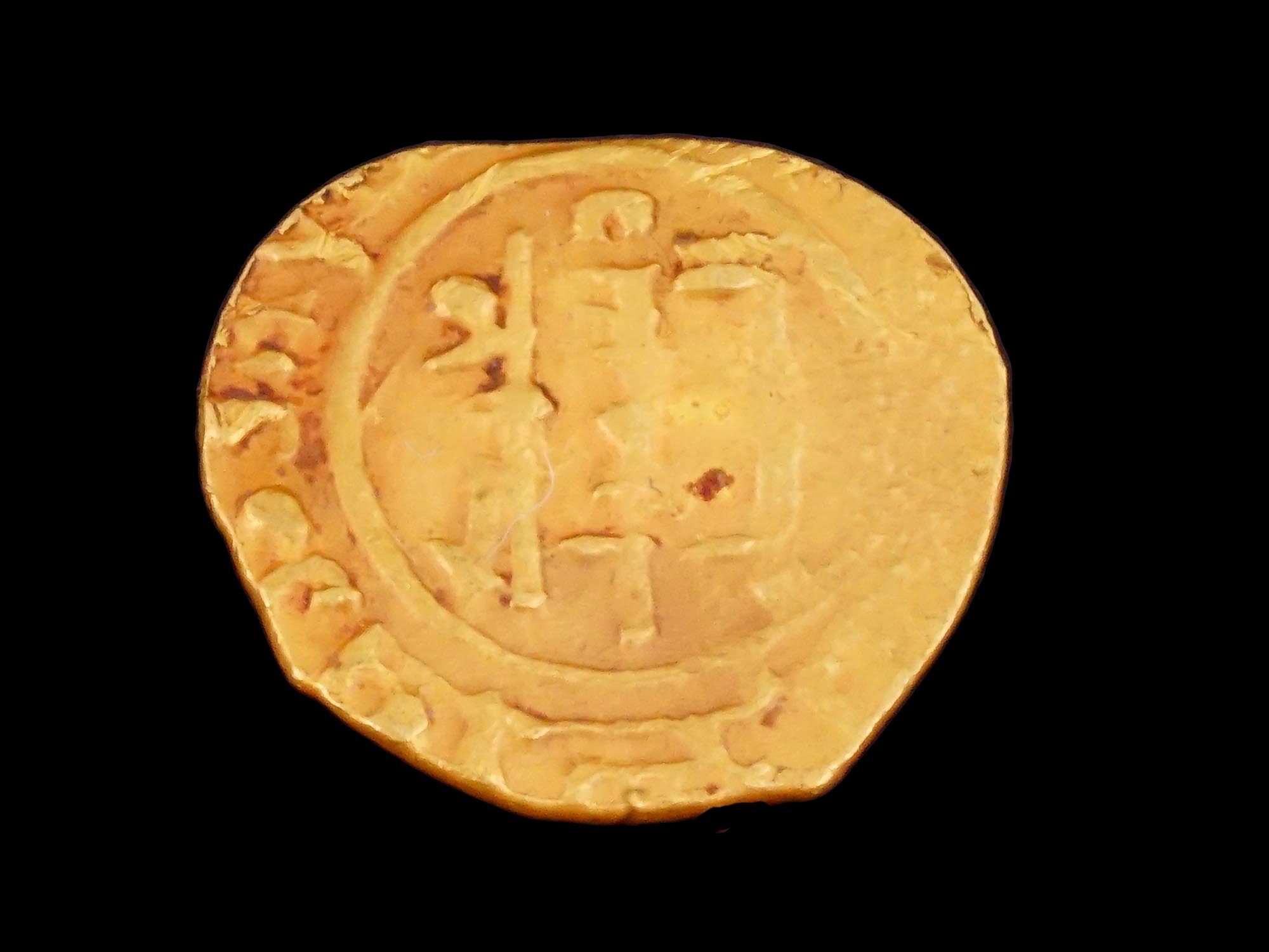 PERSIAN SAFFARID DYNASTY FRACTIONAL DINAR GOLD COIN PIC-0