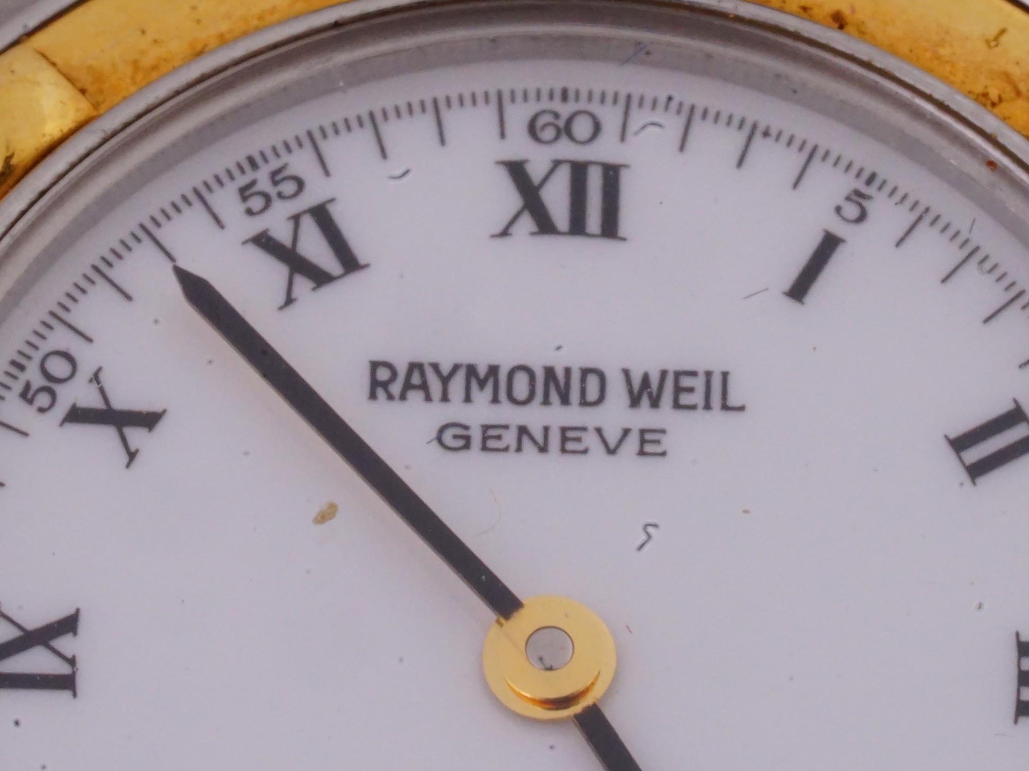 SWISS RAYMOND WEIL GENEVE WATER RESISTANT WRIST WATCH PIC-6