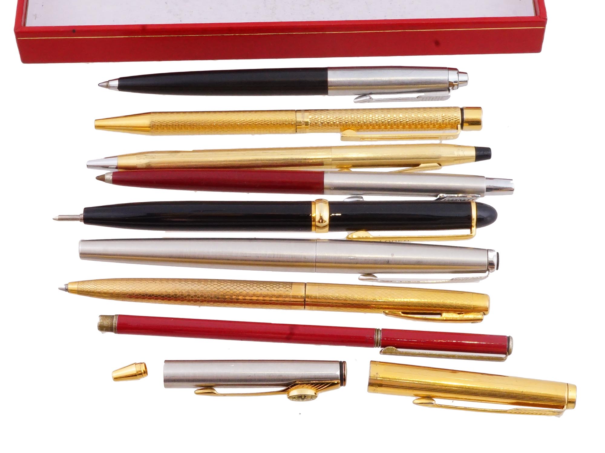 LARGE VINTAGE COLLECTION MECHANICAL AND BALL POINT PENS PIC-7