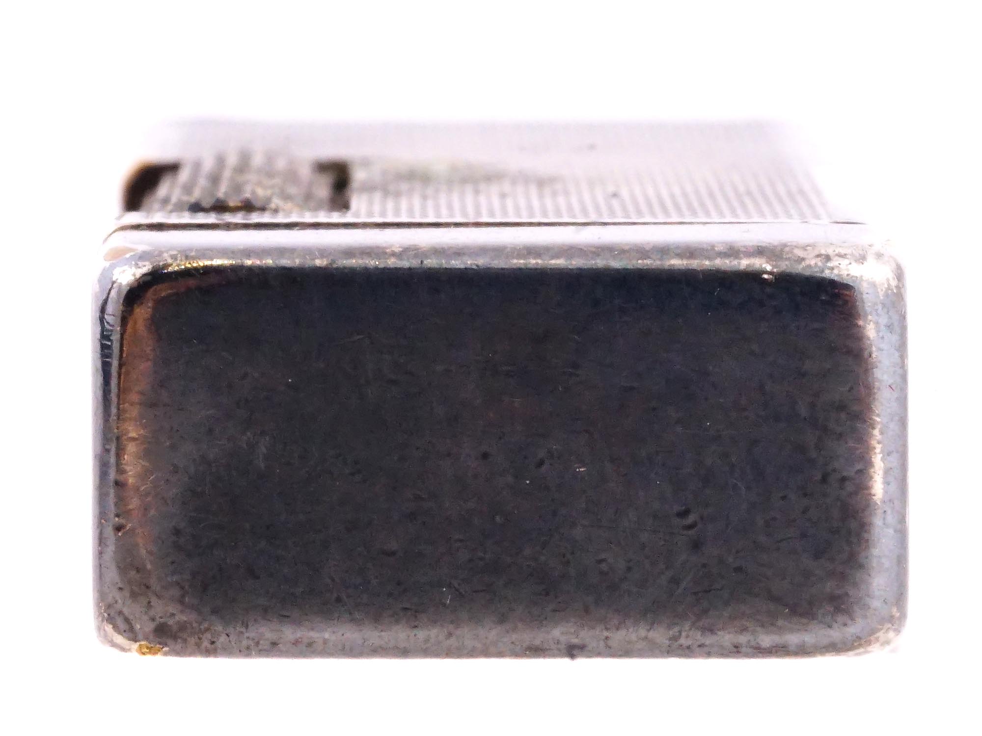 VINTAGE DUNHILL ROLLAGAS SILVER PLATED POCKET LIGHTER PIC-6