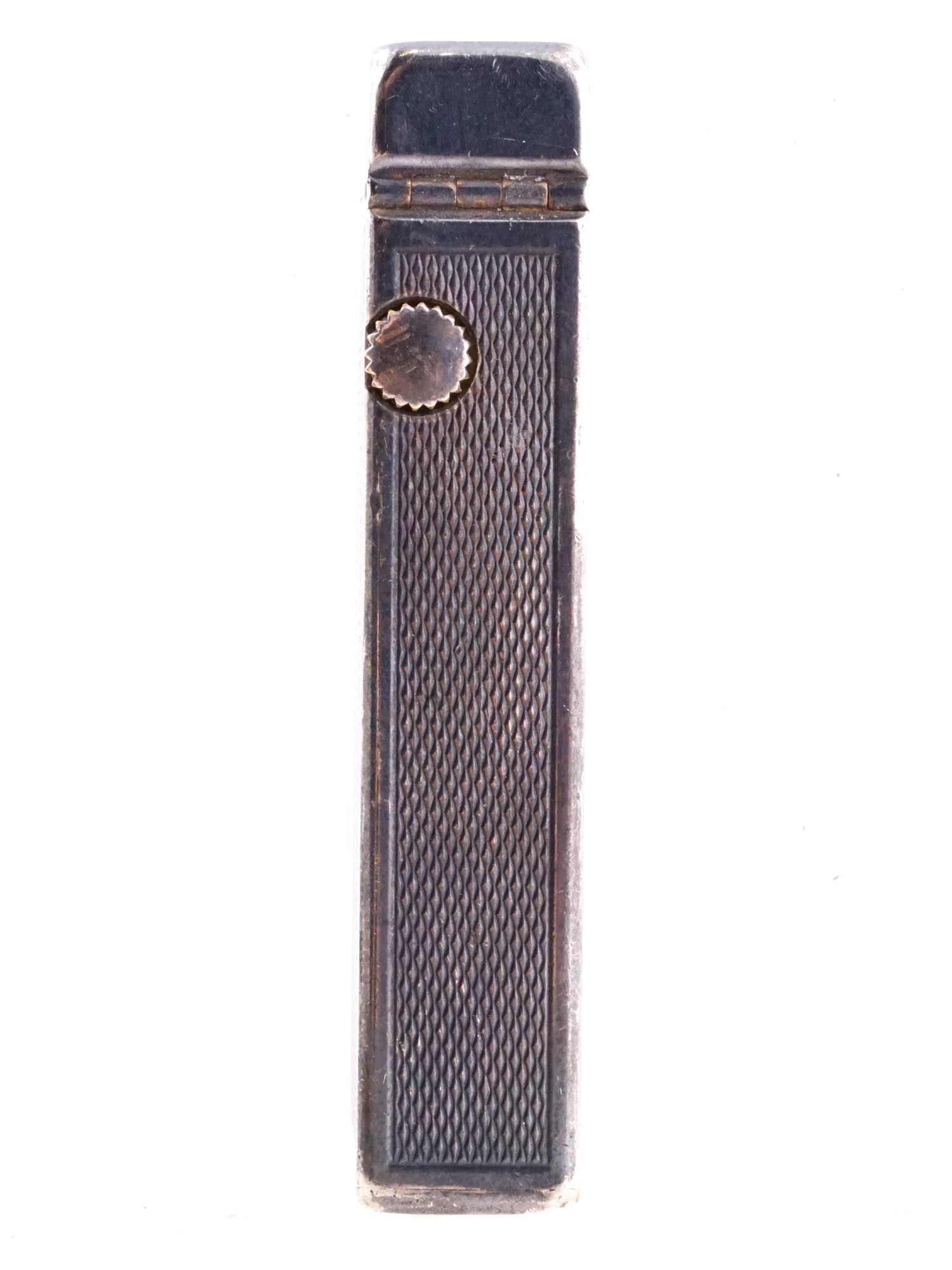 VINTAGE DUNHILL ROLLAGAS SILVER PLATED POCKET LIGHTER PIC-5