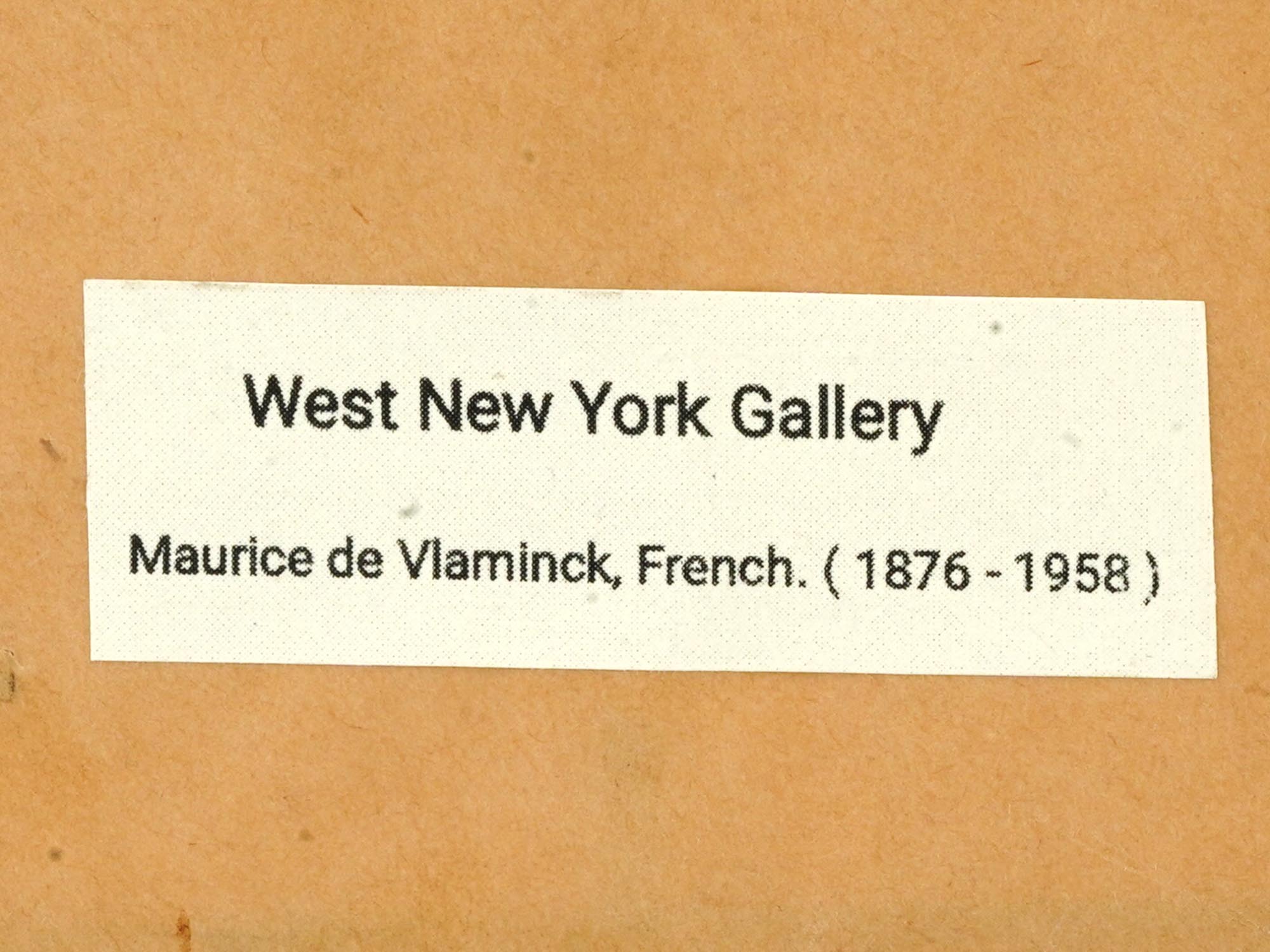 MAURICE DE VLAMINCK FRENCH WATERCOLOR PAINTING PIC-4