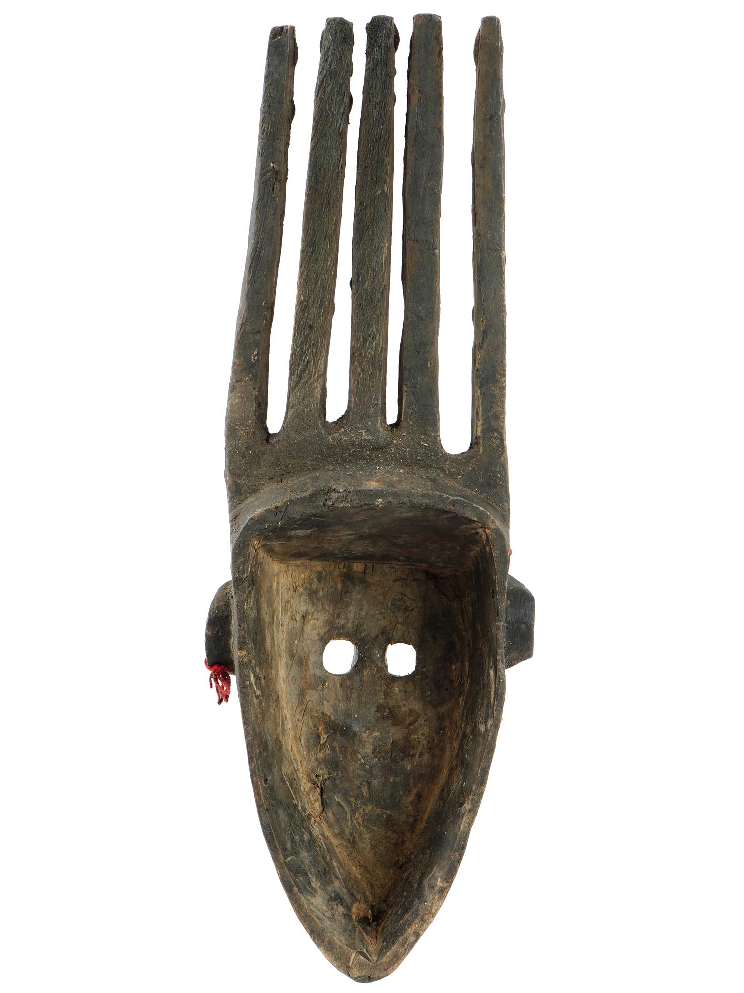 MALI WEST AFRICA NTOMO PEOPLE WOODEN RITUAL MASK PIC-1