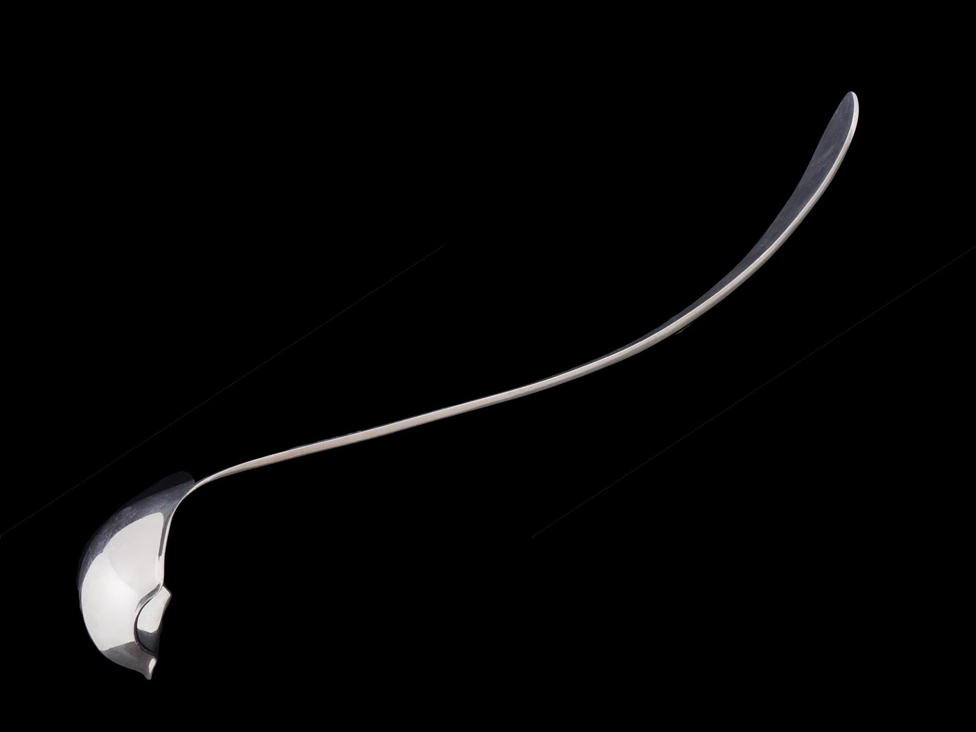 VINTAGE CARTIER STERLING SILVER SERVING LADLE PIC-2