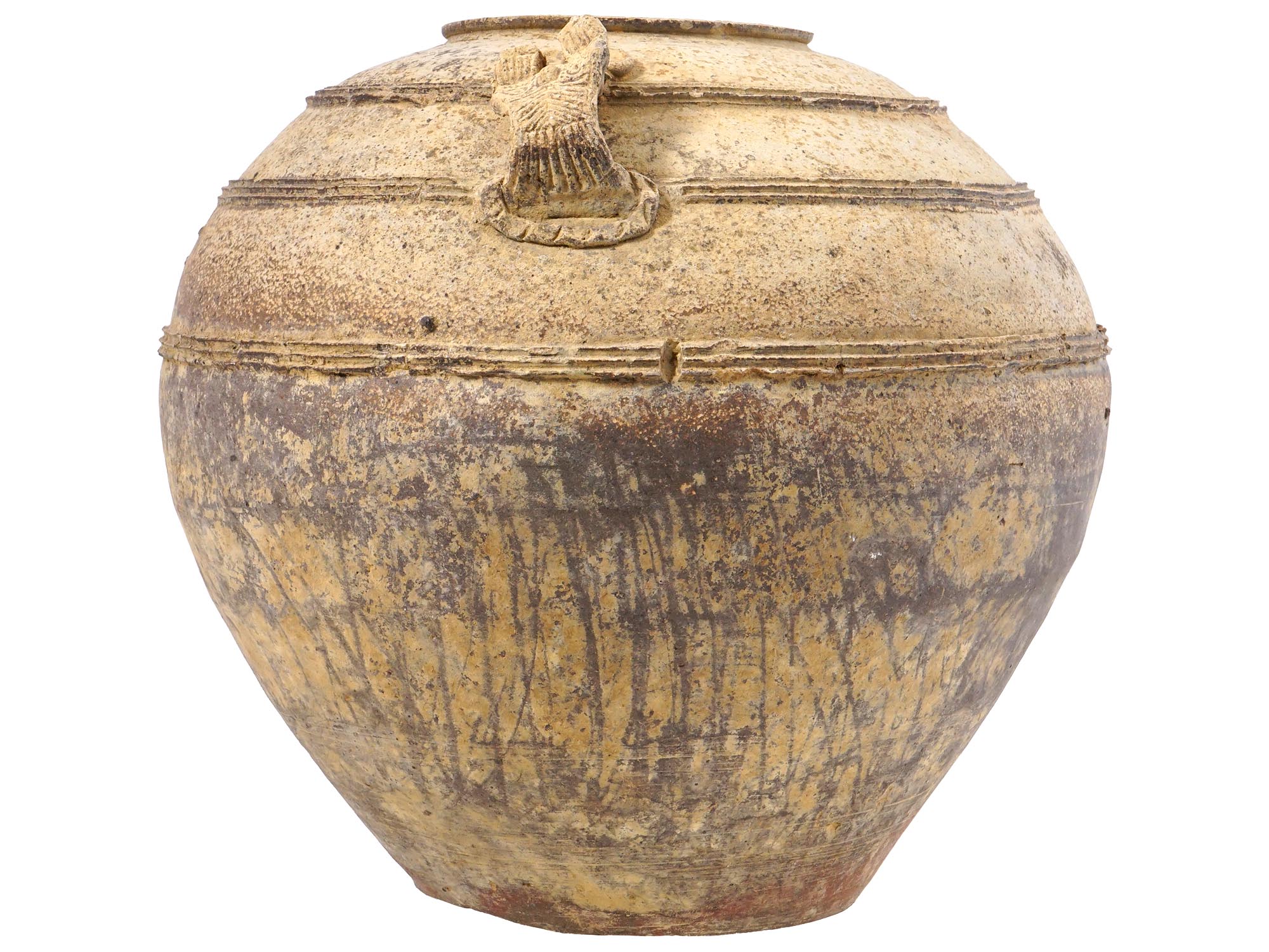 ANCIENT CHINESE EASTERN HAN DYNASTY CERAMIC VESSEL PIC-4