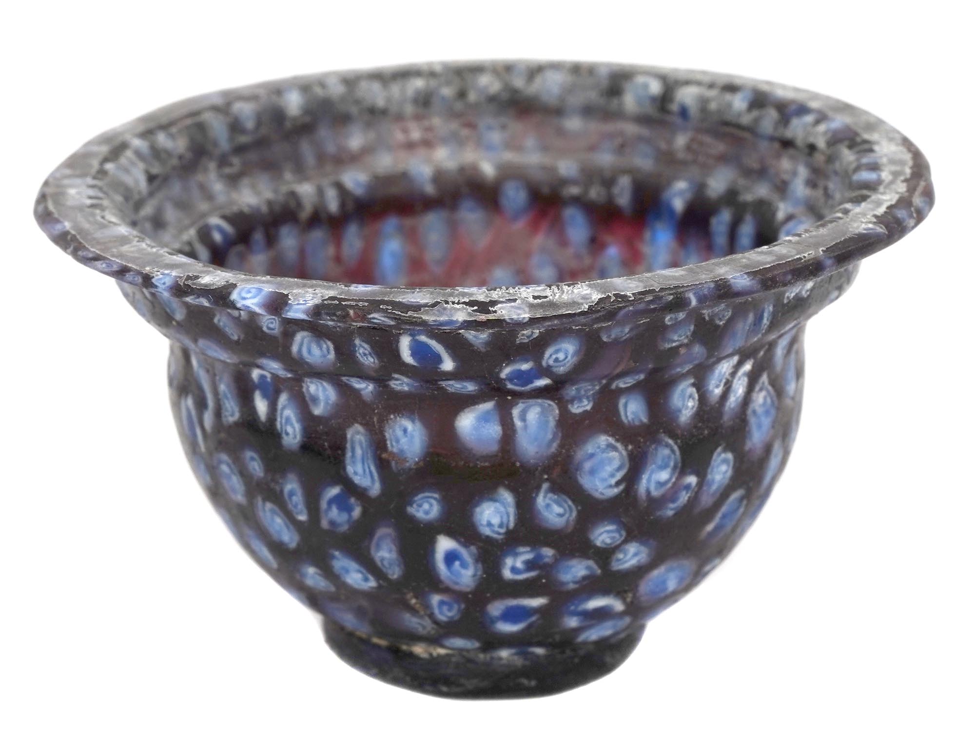 ANCIENT ROMAN EMPIRE MILLEFIORI GLASS CUP PIC-0