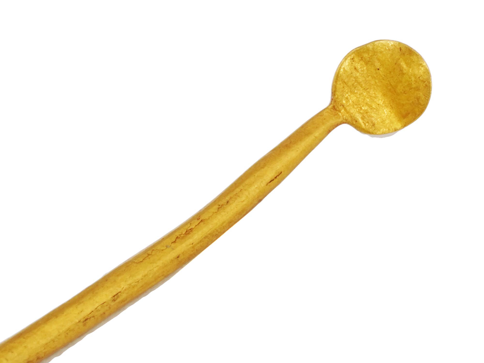 ANCIENT ROMAN GOLD MEDICAL SPOON TOOL PIC-4