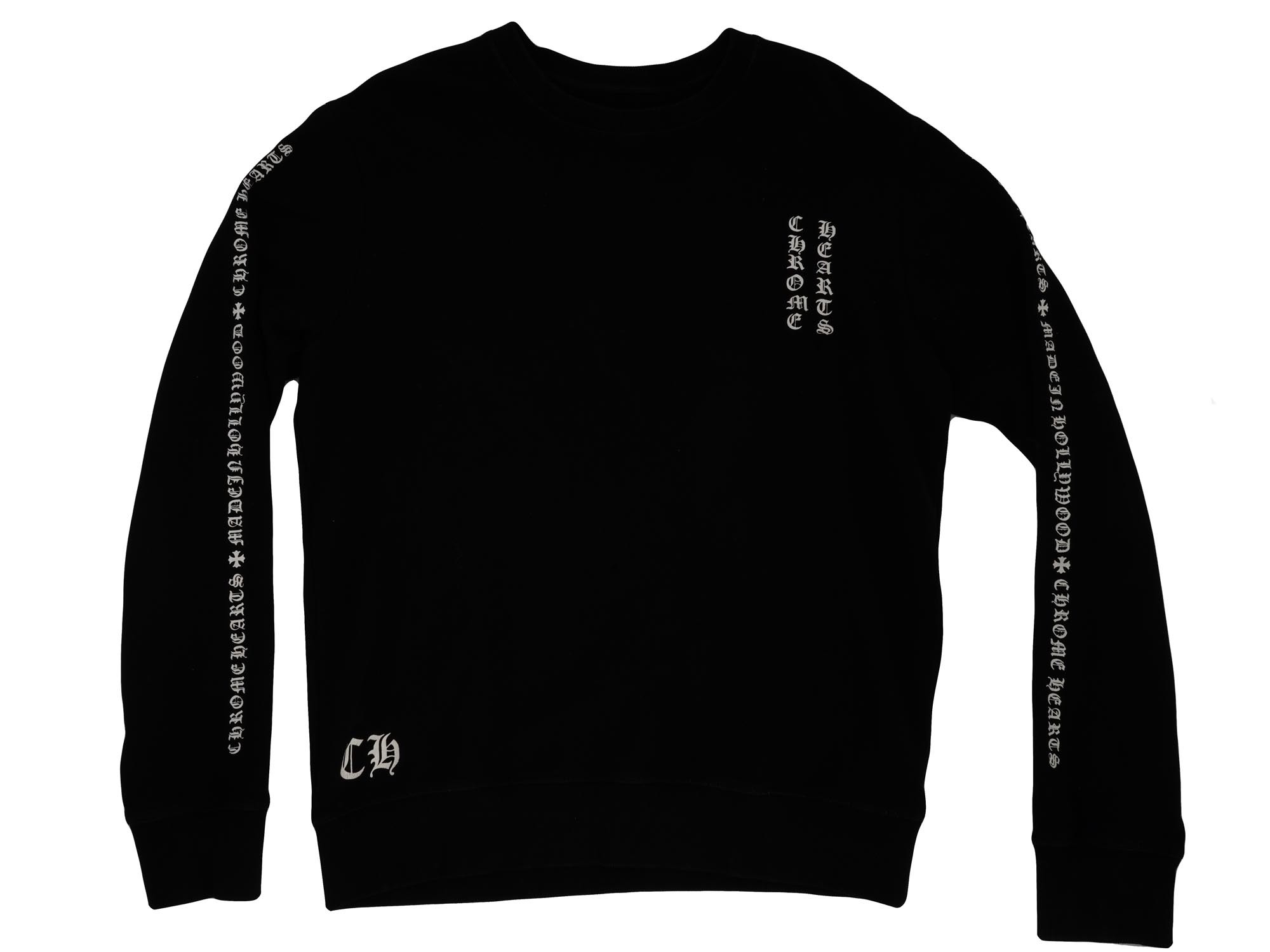 CHROME HEARTS CEMETERY CROSS THERMAL LONGSLEEVE PIC-1