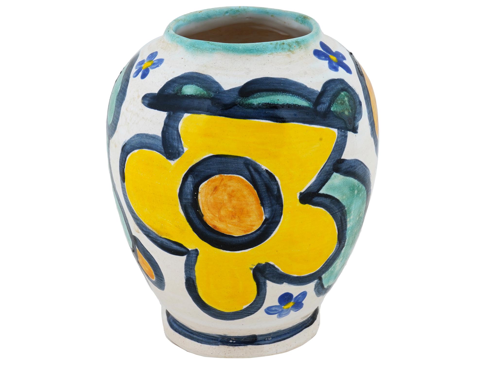 CERAMIC VASE BY FRENCH ARTIST MAURICE DE VLAMINCK PIC-0