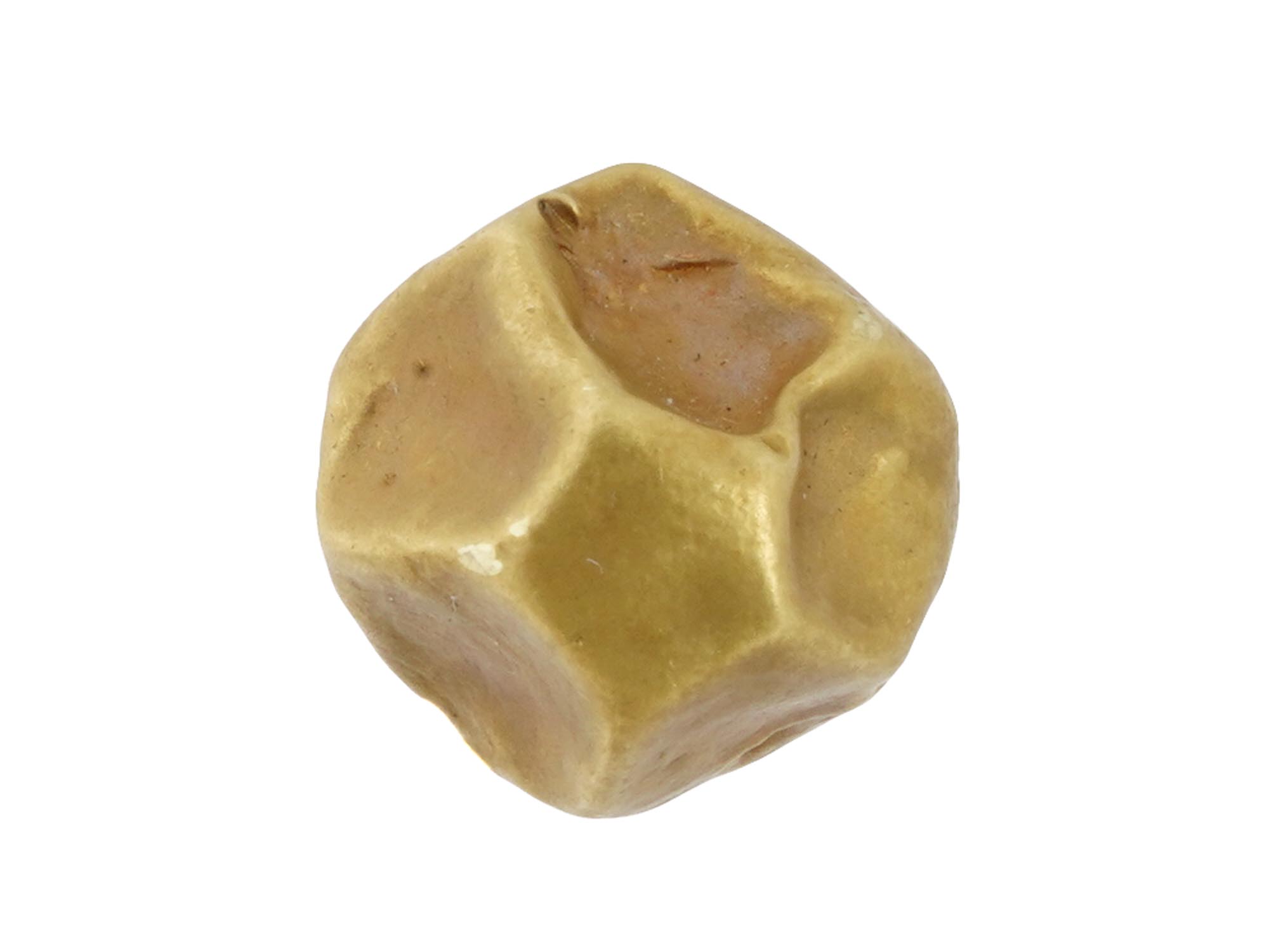 ANCIENT GOLD PENDANT IN FORM OF A CRUMPLED BALL PIC-3