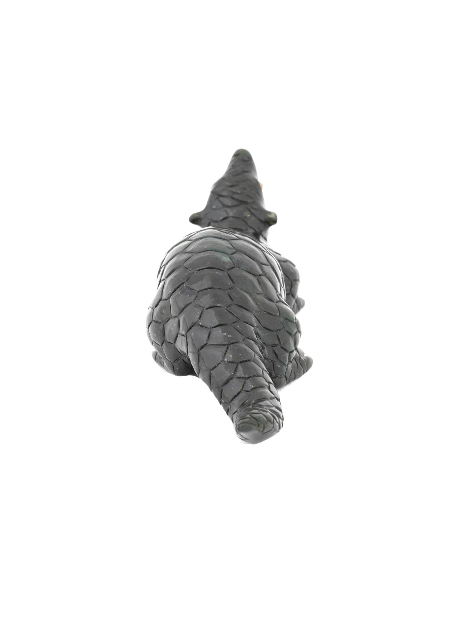 RUSSIAN CARVED JADE RUBY EYES ARMADILLO FIGURINE PIC-4