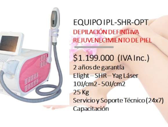 EQUIPO IPL-SHR-OPT   