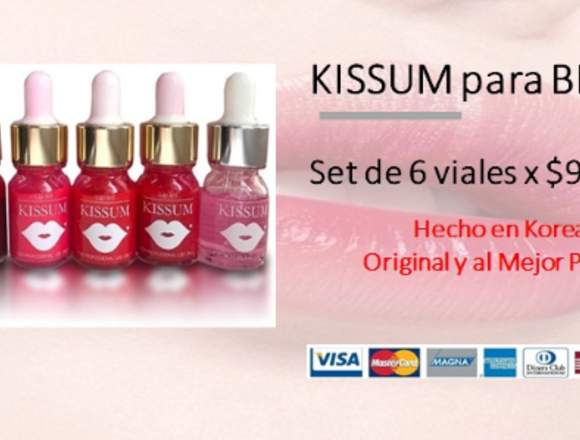 KISSUM para BB LIPS (Set de 6 viales)