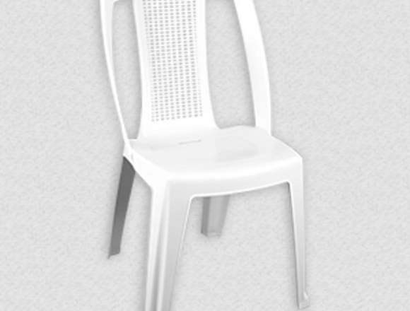 SILLA APILABLE DE PLÁSTICO 