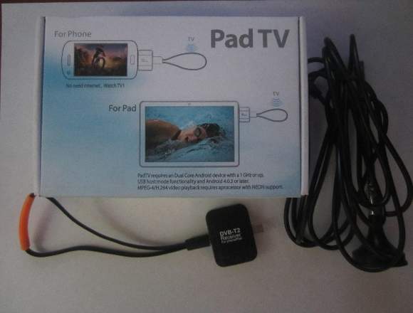 DVB T2 Televison Digital para Celular o Tablet