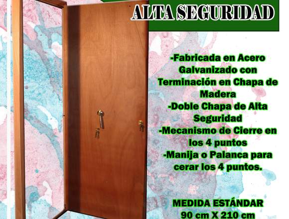 Puerta Blindada de Alta Seguridad