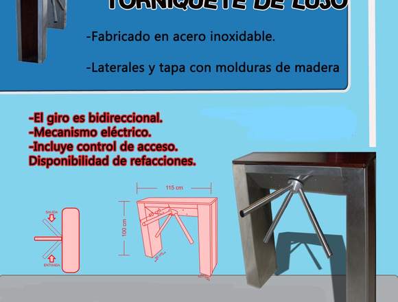 Torniquete de Lujo-ALSECODEA