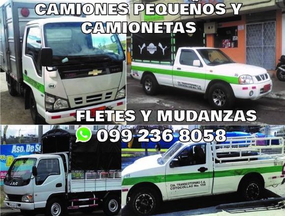 Mudanzas y fletes dentro y fuera de Quito