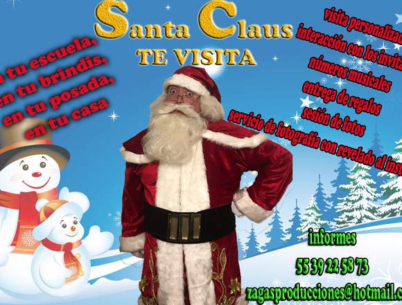 SANTA CLAUS TE VISTA