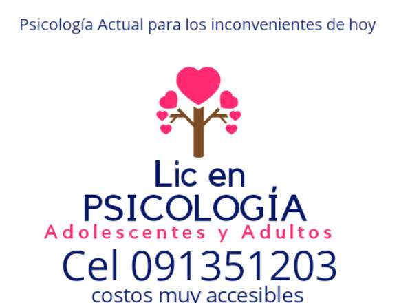 LIC EN PSICOLOGIA (PSICOLOGA)