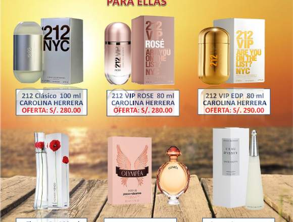 PERFUMES ORIGINALES DE LAS MEJORES MARCAS