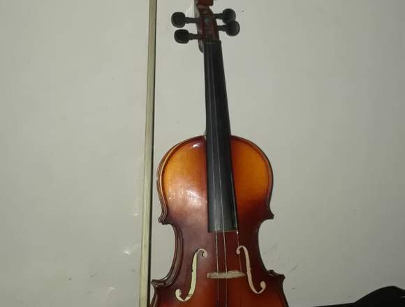 violin con su estuche maxtone 3/4 en buen estado