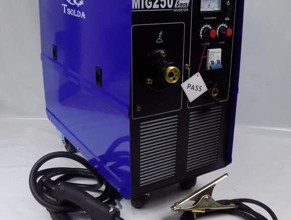 Soldadora de Microalambre 250amp. Uso rudo