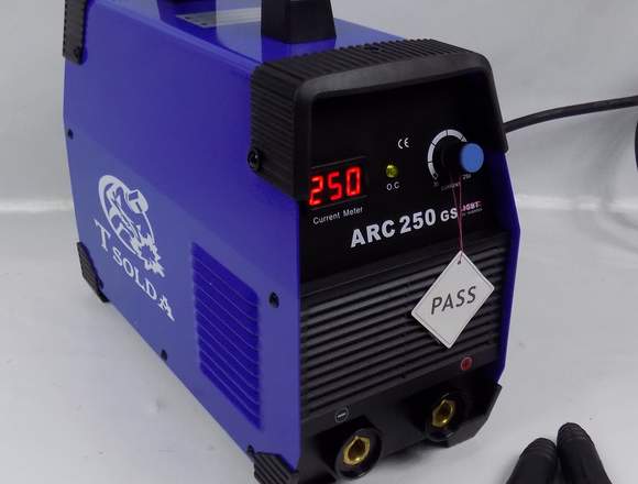 Inversor Soldadora de Arco 250amp Uso ligero