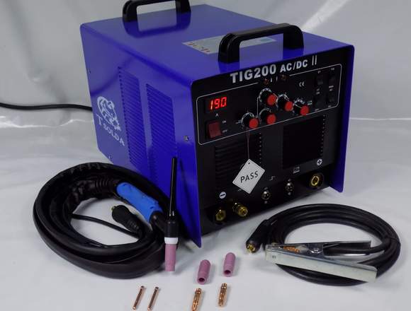 Soldadora TIG AC-DC de 200amp