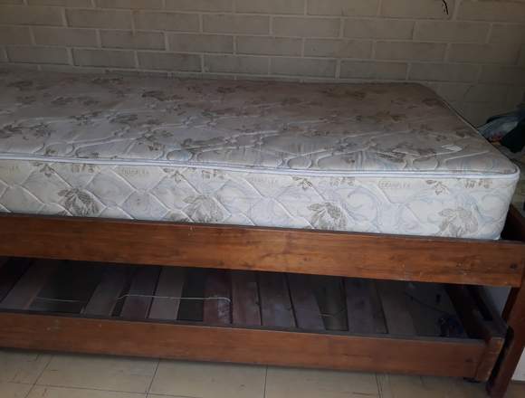 Cama nido de madera 