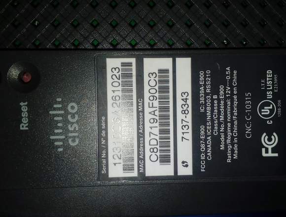 Router Linksys Sisco E-900-ar