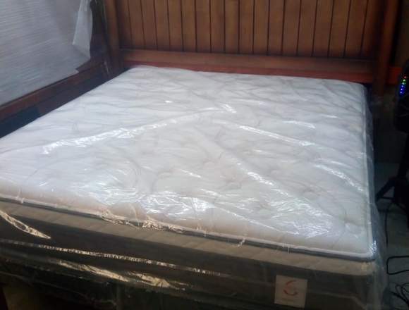 Cama Colchon super king cic ortopedic completo