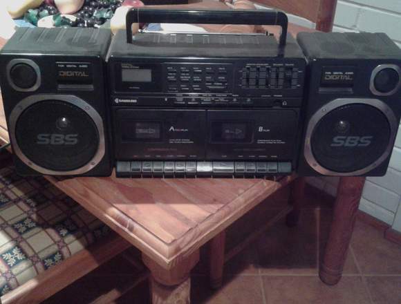 Radio casette. En excelente estado