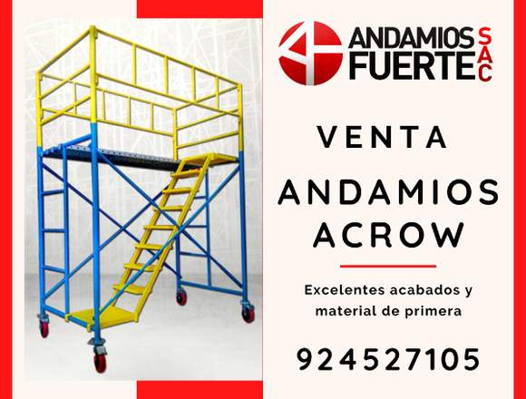 Fabricación de andamios acrow 