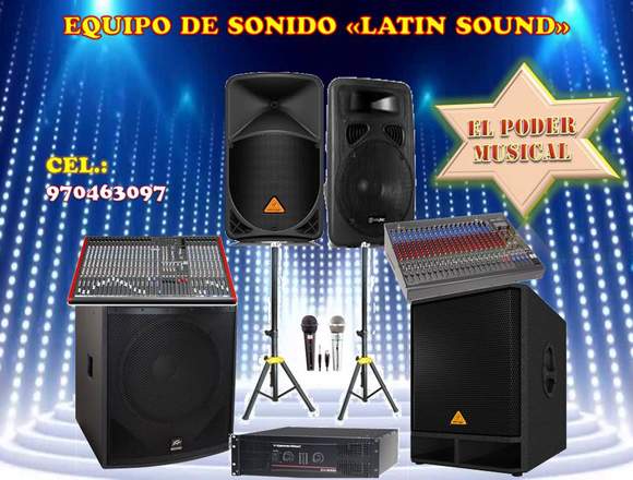 ALQUILER DE EQUIPO DE SONIDO