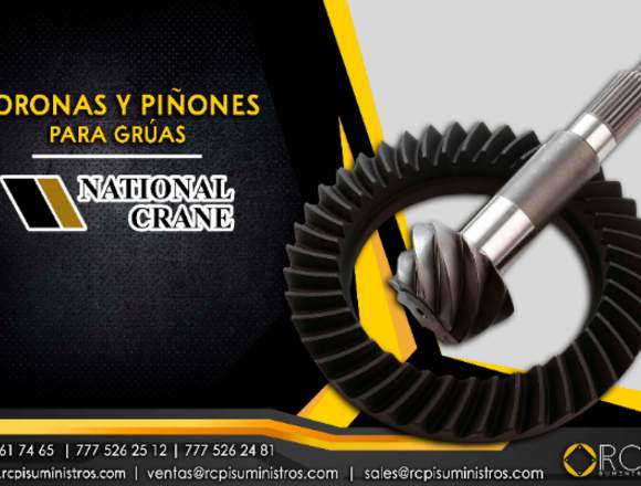 REFACCIONES PARA GRÚA INDUSTRIAL NATIONAL CRANE 