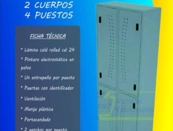 Locker metalico cali -casillero